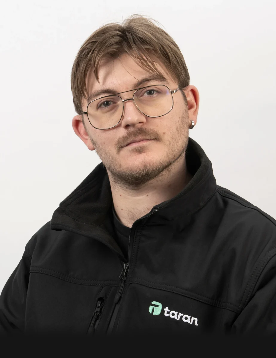 Taran bio pic - Trafford Swain