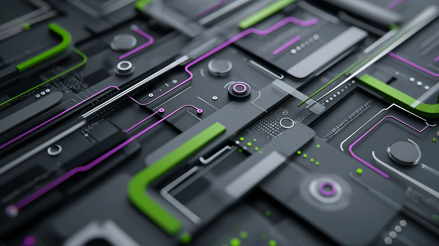 Abstract interconnected digital infrastructure representing trusted managed IT support, seamless collaboration and dependable technology delivery.